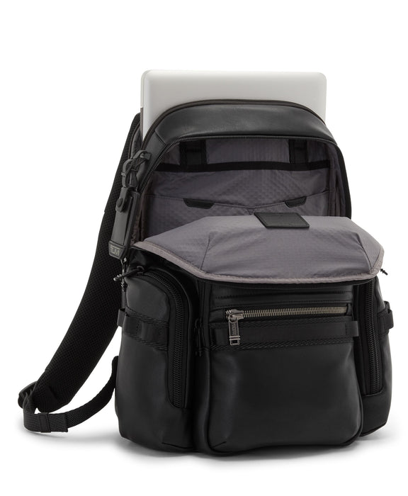 Tumi Alpha Bravo Navigation Backpack Leather