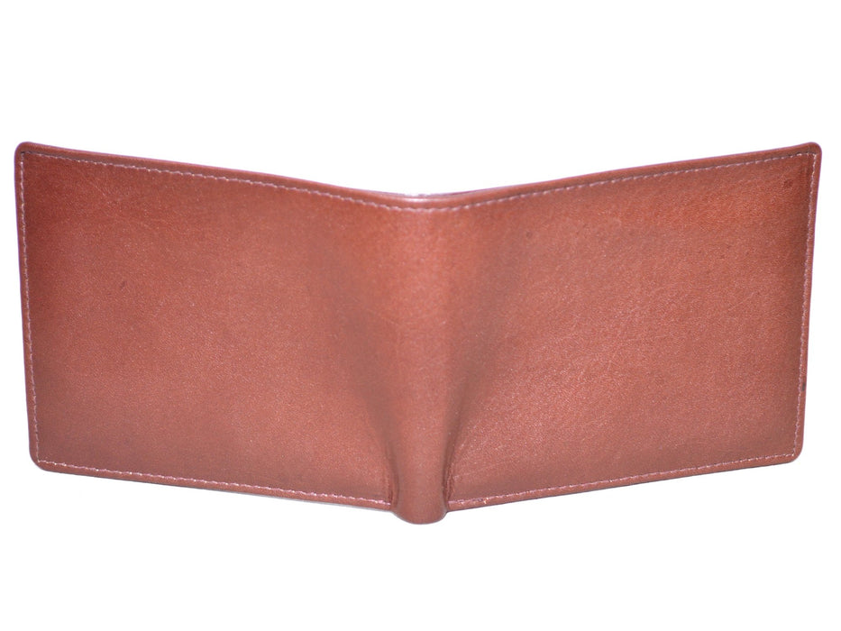 Touro Signature Leather Wallets Veg Tanned ID Flip Wallet