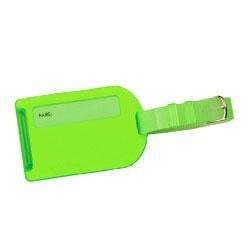 Voltage Valet - Luggage Tag - Neon Plastic